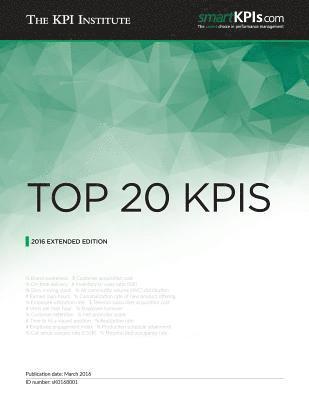 bokomslag Top 20 KPIs - 2016 Extended Edition