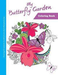 bokomslag My Butterfly Garden: adult coloring book