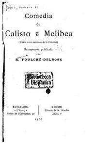 Fernando de Rojas - Comedia de Calisto y Melibea, Häftad