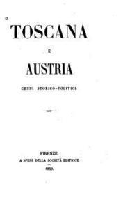 bokomslag Toscana e Austria, cenni storico-politici