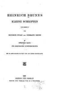 bokomslag Heinrich Brunn's kleine Schriften - Zweiter Band