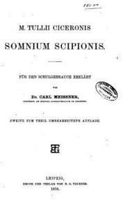 bokomslag M. Tullii Ciceronis Somnium Scipionis