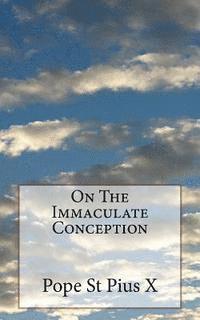 bokomslag On The Immaculate Conception