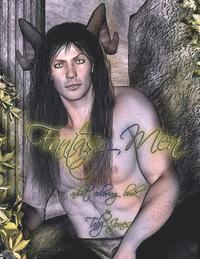 Fantasy Men Adult Coloring Book
