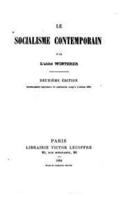 bokomslag Le socialisme contemporain