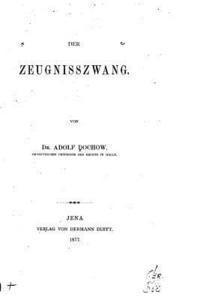 bokomslag Der Zeugnisszwang