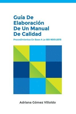 bokomslag Guia de elaboracion de un Manual de Calidad