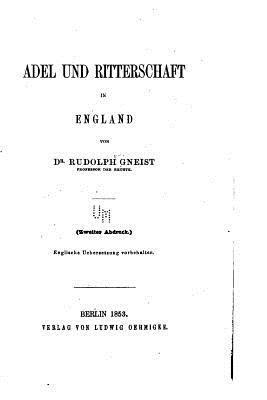 bokomslag Adel Und Ritterschaft in England