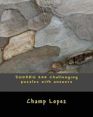 SUDOKU 200 Challenging puzzles with answers 1