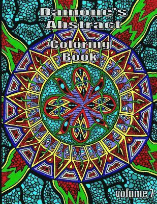 bokomslag Damones abstract coloring book 7: adult coloring book