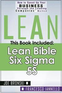 bokomslag Lean: Lean Bible - Six Sigma & 5S - 3 Manuscripts + 1 BONUS BOOK