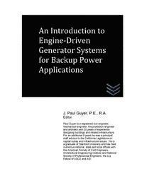 bokomslag An Introduction to Engine-Driven Generator Systems for Backup Power Applications