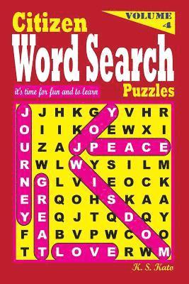 bokomslag Citizen Word Search Puzzles, Vol. 4