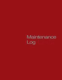 bokomslag Maintenance Log