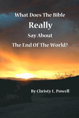 bokomslag What Does The Bible Really Say About The End Of The World?: fifth edition