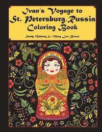 bokomslag Ivan's Voyage to St. Petersburg, Russia Coloring Book