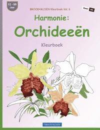 bokomslag BROCKHAUSEN Kleurboek Vol. 6 - Harmonie: Orchideeën: Kleurboek