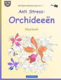 bokomslag BROCKHAUSEN Kleurboek Vol. 7 - Anti Stress: Orchideeën: Kleurboek