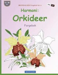 BROCKHAUSEN Fargebok Vol. 6 - Harmoni: Orkideer: Fargebok 1