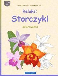 bokomslag BROCKHAUSEN Kolorowanka Vol. 1 - Relaks: Storczyki: Kolorowanka