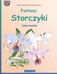 BROCKHAUSEN Kolorowanka Vol. 3 - Fantasy: Storczyki: Kolorowanka 1