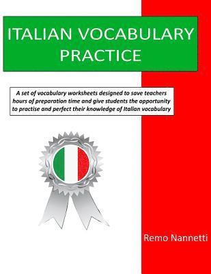 Remo Nannetti - Italian Vocabulary Practice, Häftad