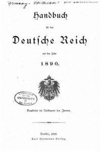 bokomslag Handbuch Für Das Deutsche Reich