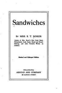 Mrs S. T. Rorer - Sandwiches, Häftad