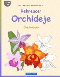 BROCKHAUSEN Omalovánky Vol. 1 - Rekreace: Orchideje: Omalovánky 1