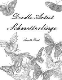 bokomslag Doodle-Artist - Schmetterlinge: Ein Ausmalbuch für Erwachsene