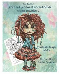 bokomslag Lacy Sunshine's Rory and Her Sweet Urchin Friends Coloring Book Volume 7: Whimsical Big Eyed Sweet Urchin Girls and Boys To Color