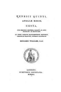 bokomslag Henrici Quinti, Angliae regis, gesta