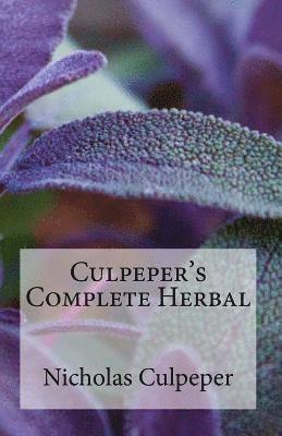 bokomslag Culpeper's Complete Herbal