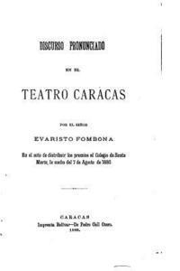 bokomslag Discurso pronunciado en el Teatro Caracas, Ensayo psicológico