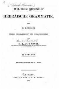 bokomslag Wilhelm Gesenius' Hebräische Grammatik