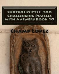 SUDOKU Puzzle 200 Challenging Puzzles with Answers Book 10 1