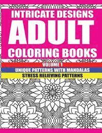bokomslag Intricate Designs: Adult Coloring Books