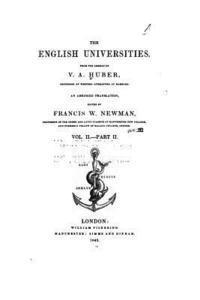 bokomslag The English Universities - Vol. II - Part II