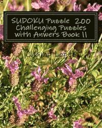 SUDOKU Puzzle 200 Challenging Puzzles with Anwers Book 11 1