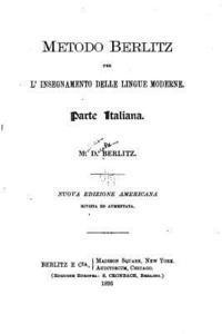 bokomslag Metodo Berlitz per l'insegnamento delle lingue moderne, Parte italiana