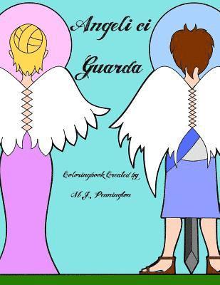 bokomslag Angeli ci Guarda: Coloringbook for all ages