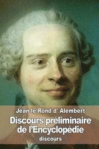 Discours préliminaire de l'Encyclopédie 1