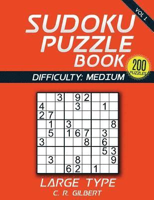 bokomslag SUDOKU Puzzle Book - MEDIUM