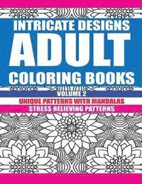 bokomslag Intricate Designs: Adult Coloring Books