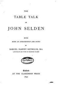bokomslag The Table Talk of John Selden
