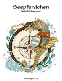 bokomslag Seepferdchen-Malbuch fur Erwachsene 1