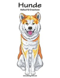 bokomslag Hundemalbuch fur Erwachsene 1