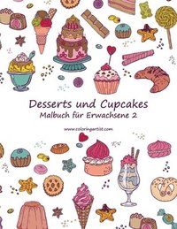 bokomslag Malbuch mit Desserts und Cupcakes fur Erwachsene 2