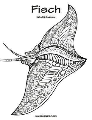 bokomslag Fischmalbuch fur Erwachsene 1
