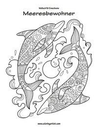 bokomslag Malbuch für Erwachsene - Meeresbewohner 1